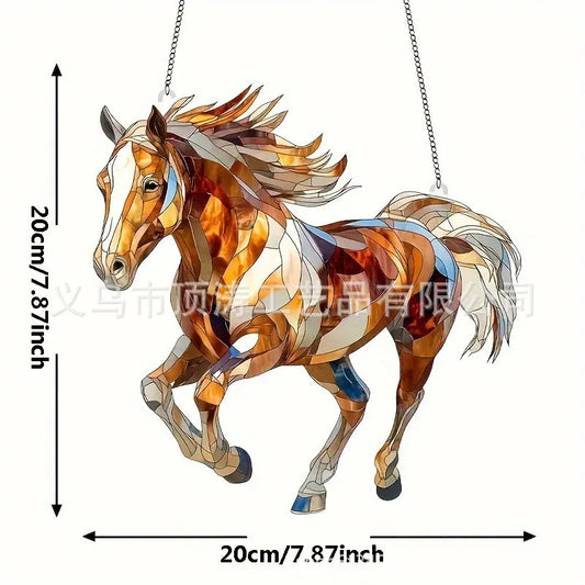 🐎 20*20 Horse 2D Acrylic Suncatcher 🐎