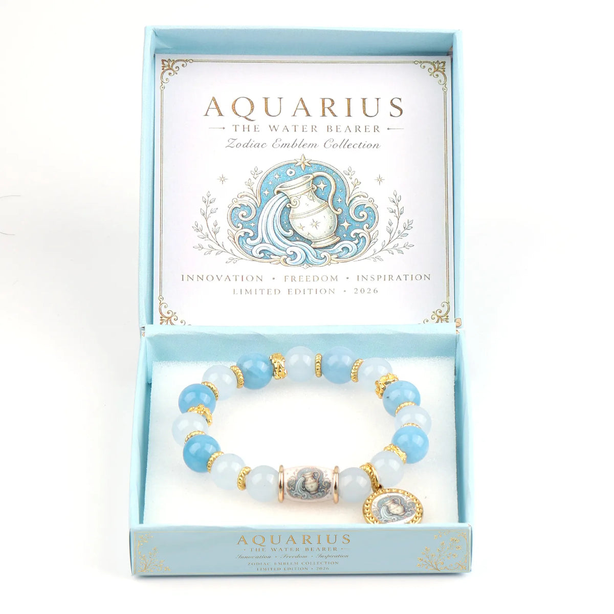♋ Gorgeous Gift Boxed Horoscope Bracelets ♈