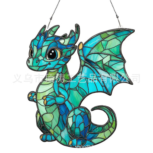 🐉💚 20*20 Baby Dragon 2D Acrylic Suncatcher 💚🐉