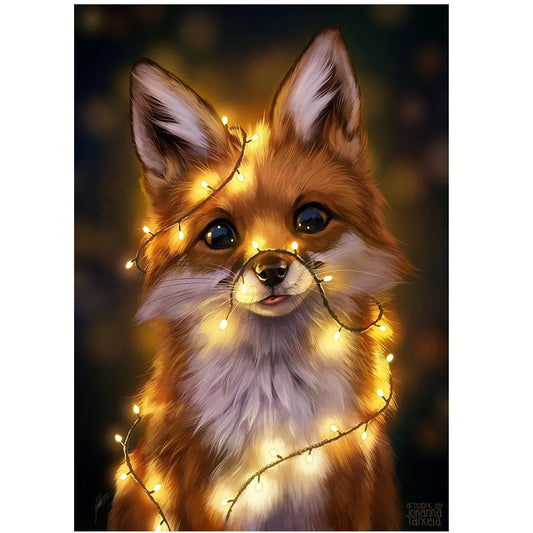 🦊 35*45 Fox Diamond Painting 🦊