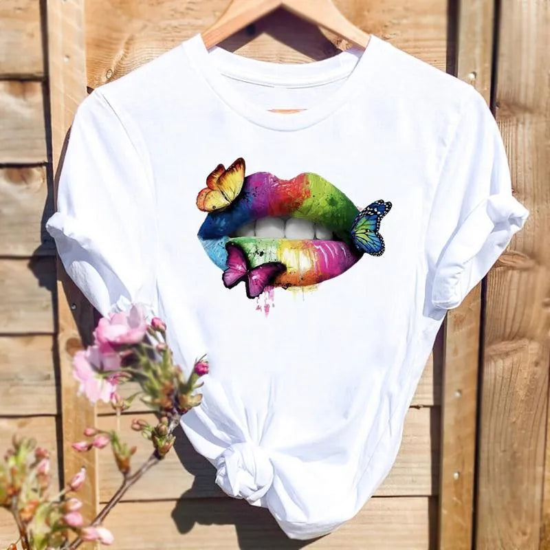 Butterfly Lips T-Shirt
