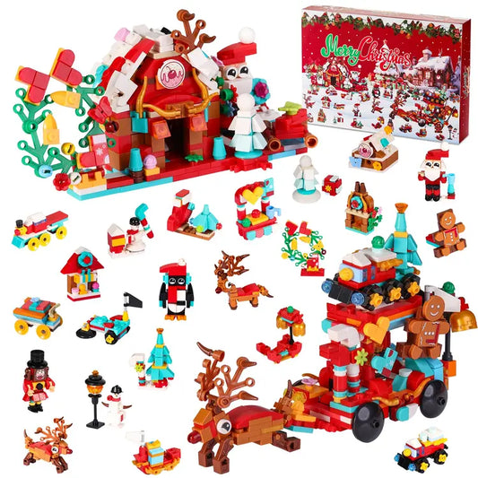 🎄✨ Advent Calendar 2025 Building Blocks Toy – 24 Days Christmas Countdown ✨🎄