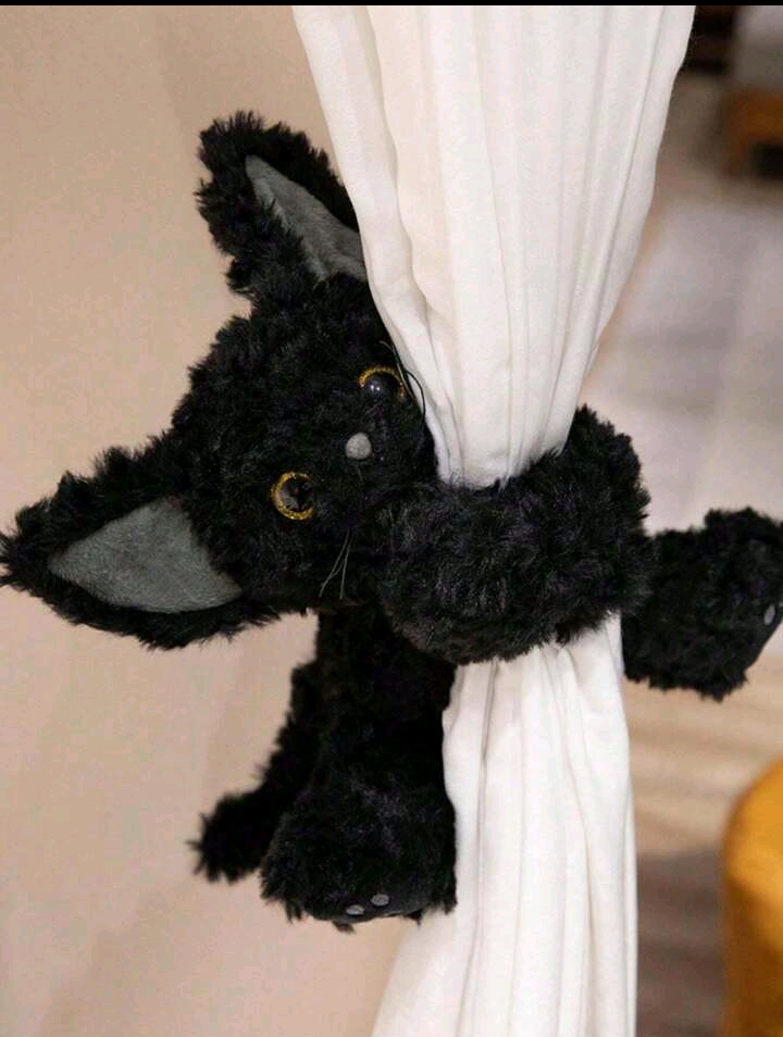 🖤 30cm/11.8inches Black Kitty Plushie 🖤