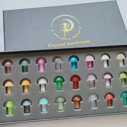 ✨🍄 24pc Crystal Mushroom Set 🍄✨