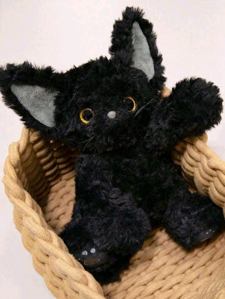 🖤 30cm/11.8inches Black Kitty Plushie 🖤