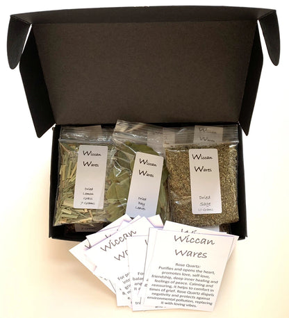 🔮🕯️ Witches Altar Starter Kit – Wicca & Pagan Supplies 🕯️🔮