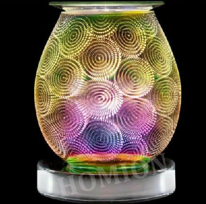 Desire Aroma Electric Wax Melt Burner 3D Touch Lamp Night Light Tart Wax Warmer