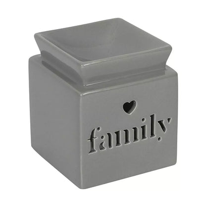 👨👩👧👦✨ Grey Family Wax Burner ✨👨👩👧👦