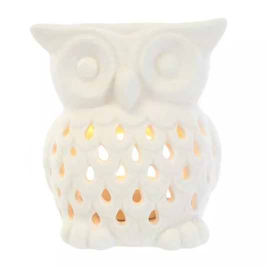 🦉✨ White Owl Wax / Oil Burner ✨🦉