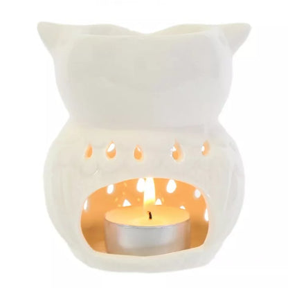 🦉✨ White Owl Wax / Oil Burner ✨🦉