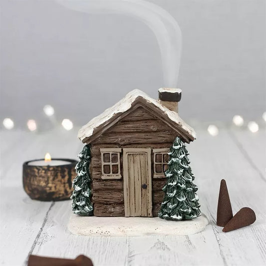 🎄✨ Christmas Log House Oil / Wax Burner ✨🎄