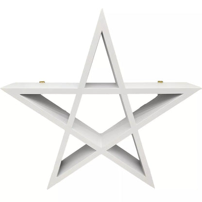 🌟 Pentagram Shelf – Modern Gothic Décor 🌟
