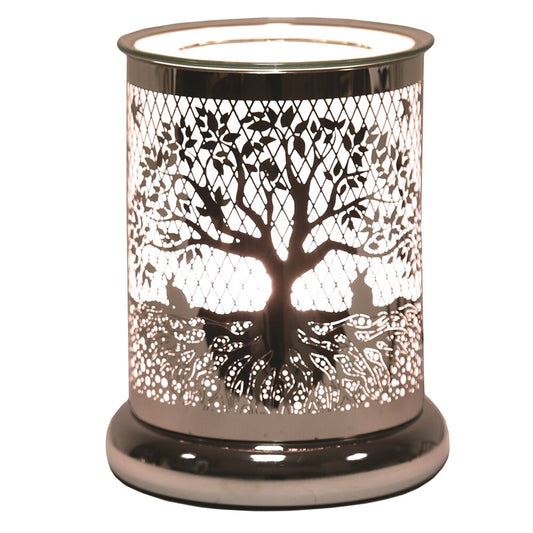 Aroma Silhouette Electric Wax Melt Tart Burner Warmer Lamp - Tree of Life