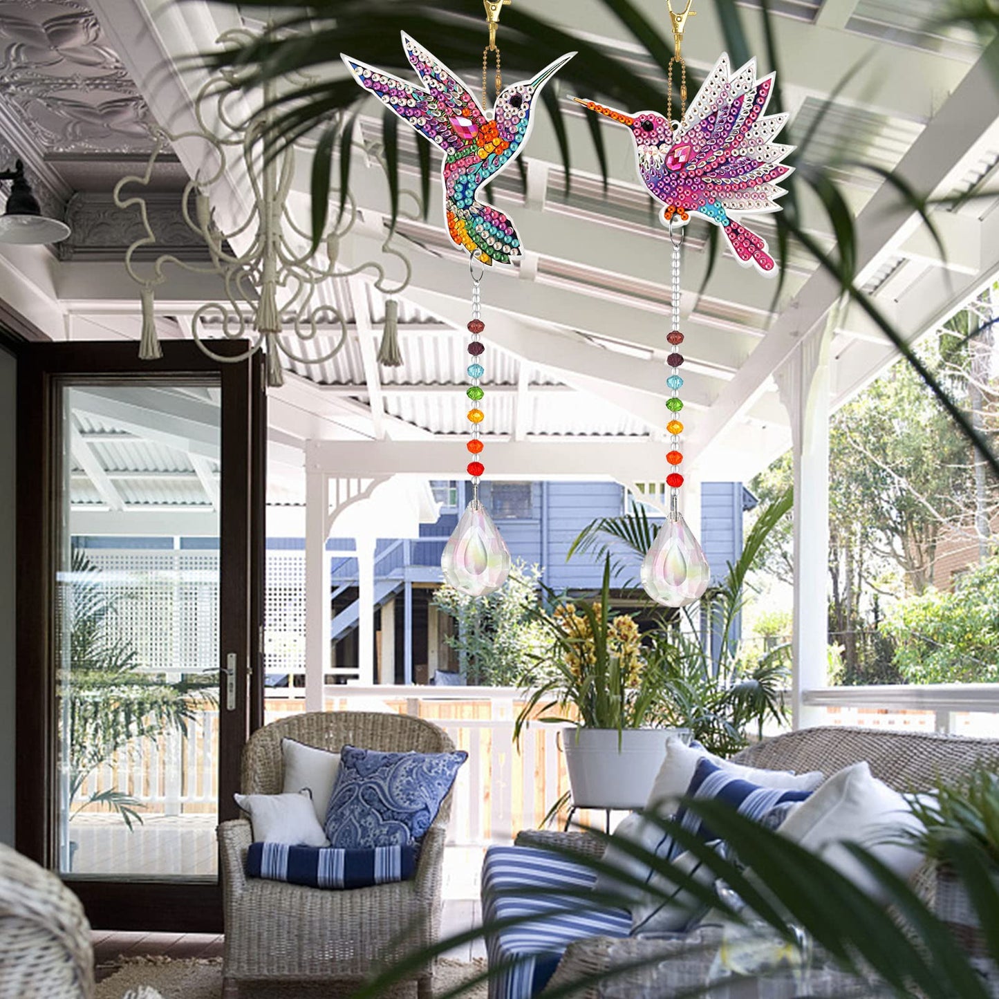 2pc DIY Diamond Painting Ornament Kit