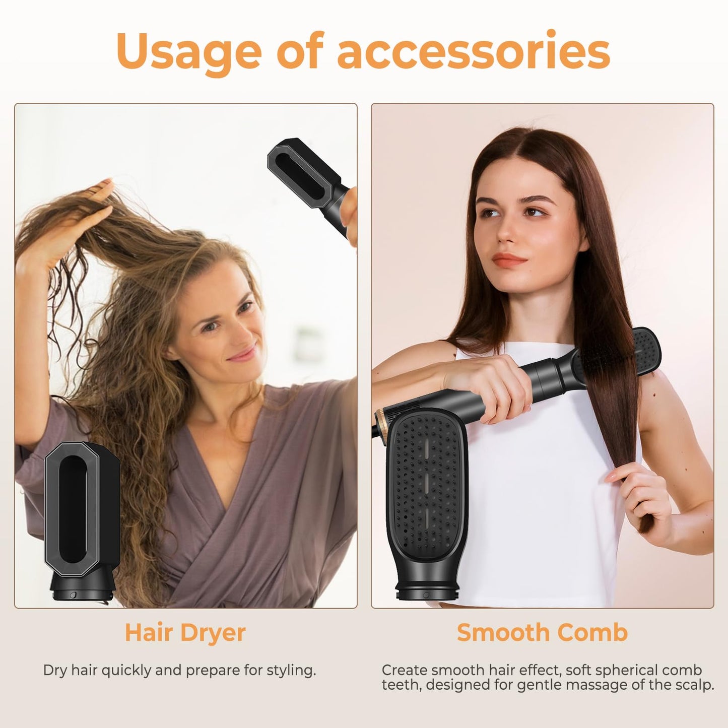6-in-1 Hair Styler Set with Air Curler & Blow Dryer Brush