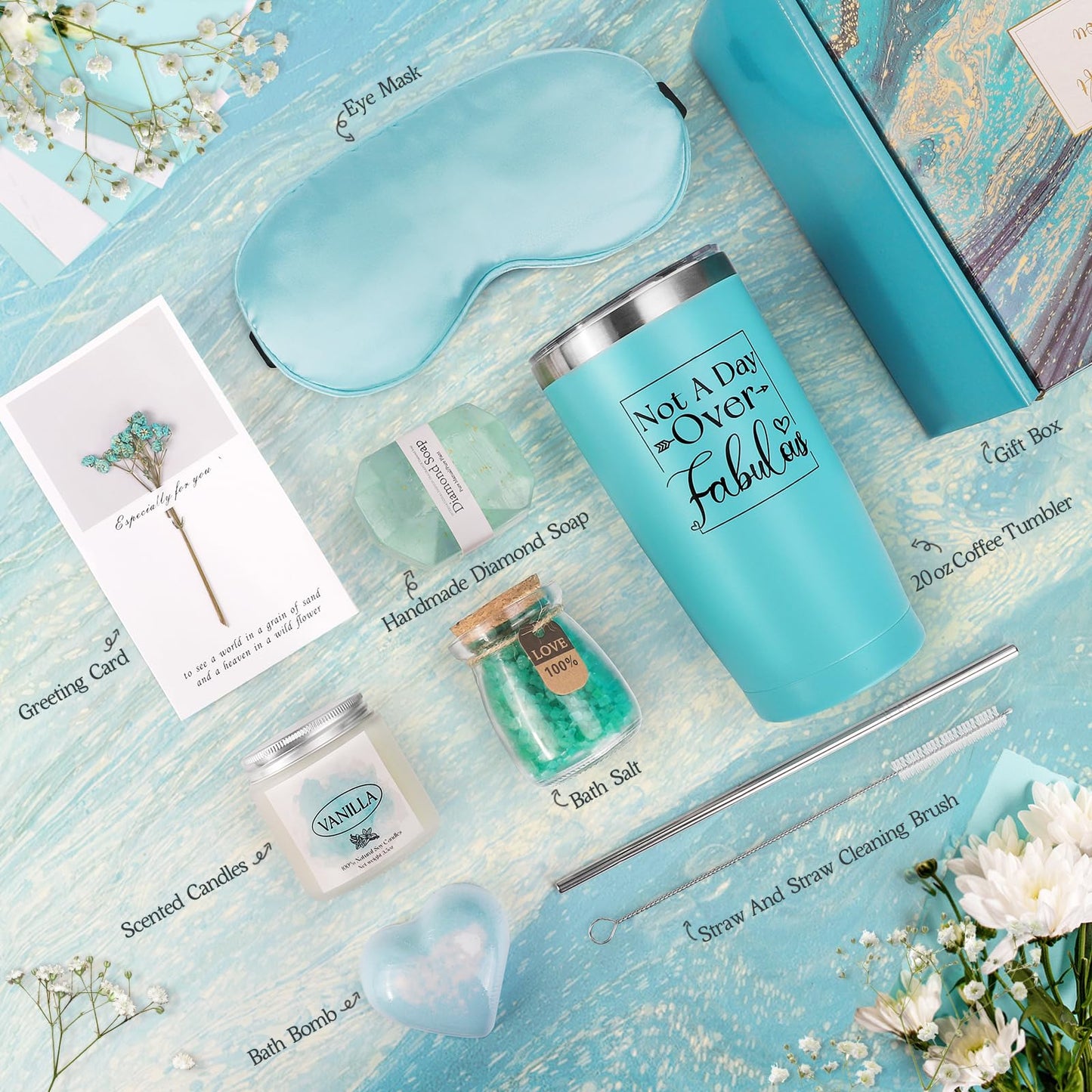 Luxurious Relaxing Spa Bath Set