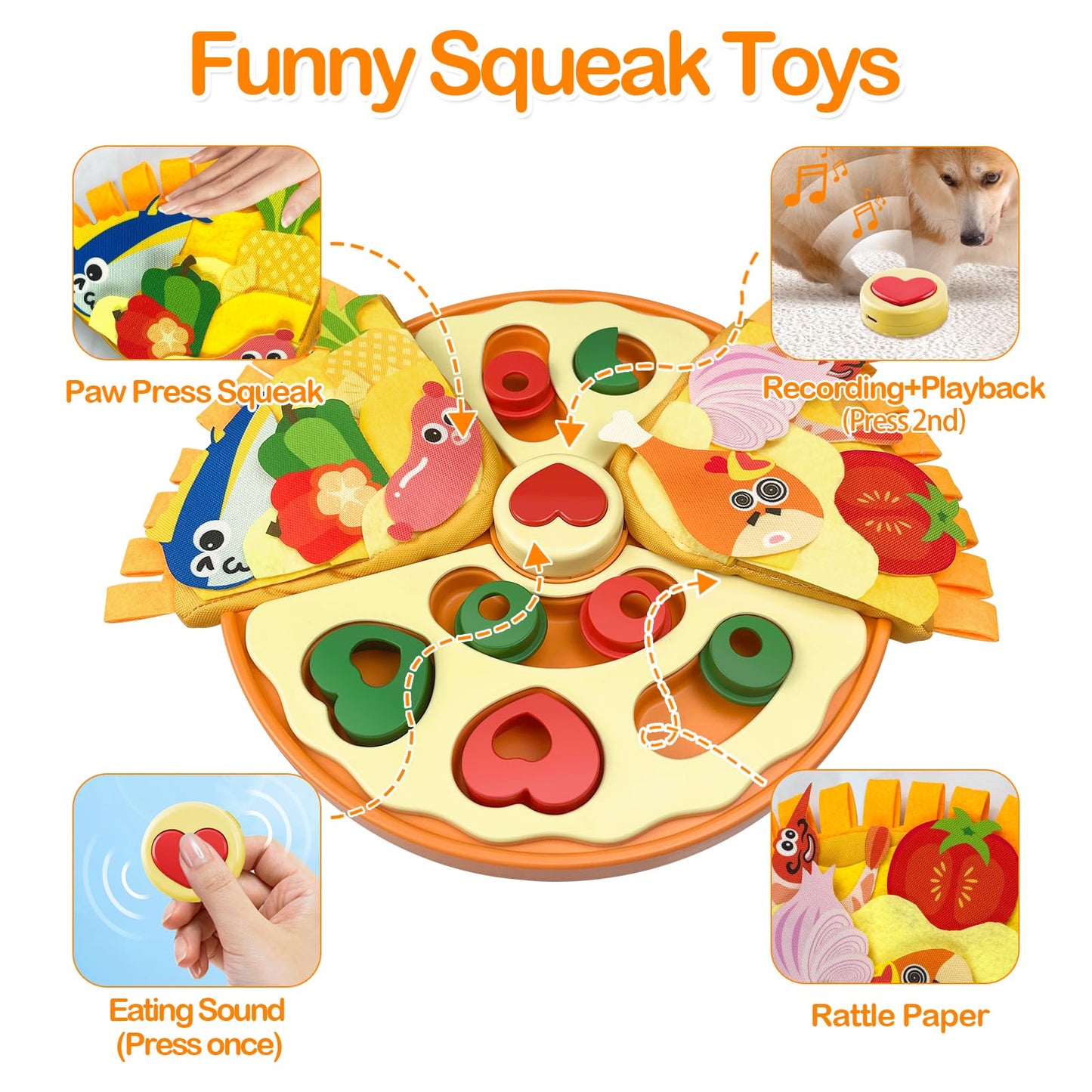 Interactive Cat & Dog Enrichment Toy